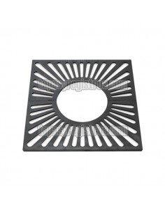 Alcorques para árboles en fundición cuadrado 980x980 Ø450