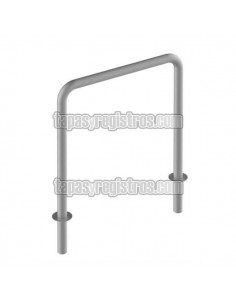 Aparcabicis Barcelona 800x750mm en acero galvanizado 2