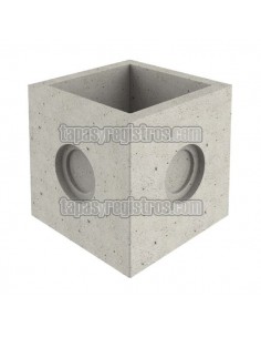 Arquetas prefabricadas de hormigón H200 con ventanas rectangulares