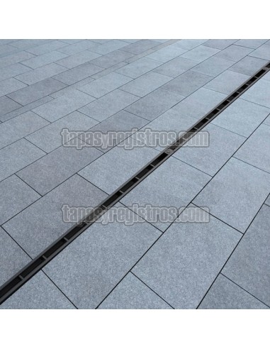 Rejilla ranurada oculta de 136x506 mm en plástico Rejilla ranurada oculta de 136x506 mm en plástico