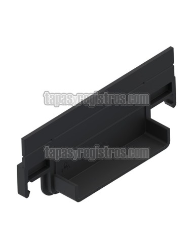 Tapa ciega para canaleta de polipropileno BASE DN100