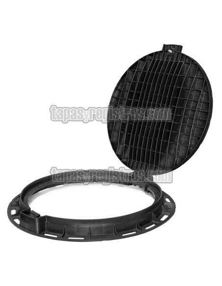 Tapas de arquetas en plástico polipropileno A-15 Ø 656 mm H 82 mm Tapas de arquetas en plástico polipropileno A-15 Ø 656 mm H 82 mm