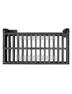 Rejilla y marco de fundición dúctil 350x648 mm imbornal corta aguas Clase D-400