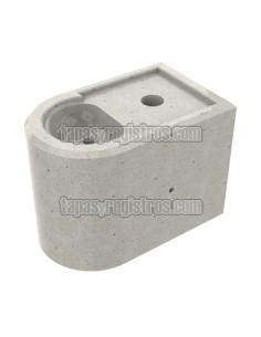 Peana o realce para fuente de fundición dúctil modelo ROMÁNTICA