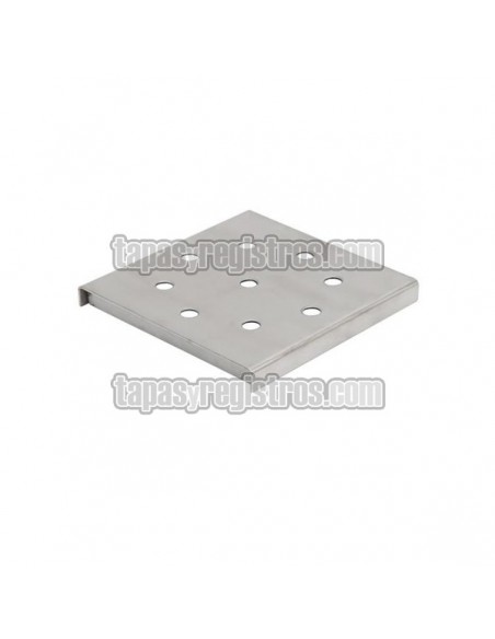 Sumidero de acero inoxidable industrial sifónico de salida vertical con cestillo