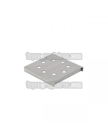 Sumidero sifónico industrial inoxidable de salida horizontal sin cesta