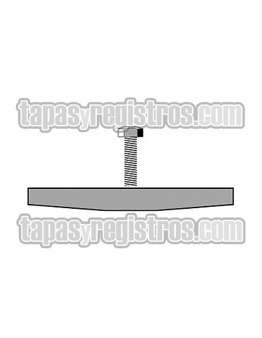 Fijación anclaje en acero zincado...