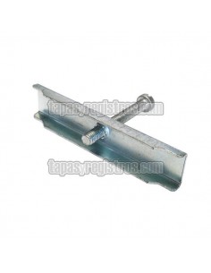 Fijación anclaje en acero zincado para canal de 240 mm 2