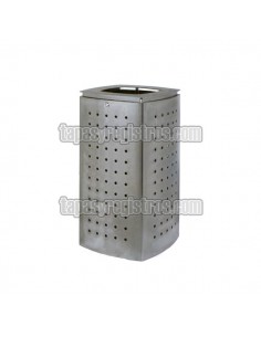 Papelera modelo AMG con cubeta interior, tapa y cierre