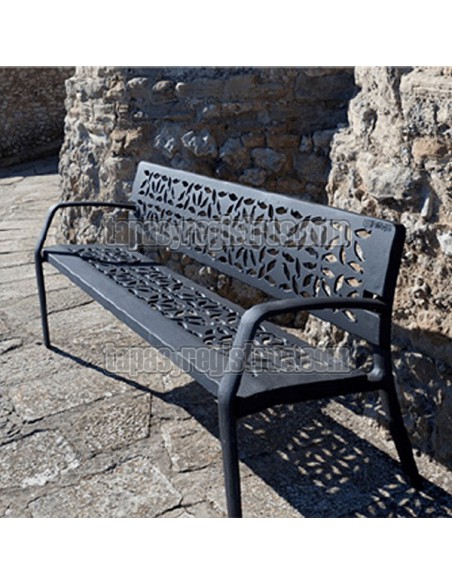 Banco de fundición dúctil modelo SIMILAR LA FOREST